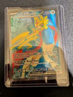 Pokemon Hop’s Zacian EX 176/159 Journey Together Ultra Rare Card - Image 1