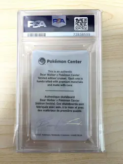 2022 POKEMON CENTER X BEAR WALKER COLL CARDS Blastoise PSA 10 - Image 2