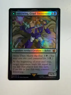 Blitzwing, Cruel Tormentor 4 MTG Universes Beyond: Transformers Foil - Image 1