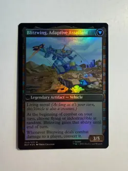 Blitzwing, Cruel Tormentor 4 MTG Universes Beyond: Transformers Foil - Image 2