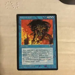 MTG - Force Of Will Alliances Magic The Gathering - LP - Image 1