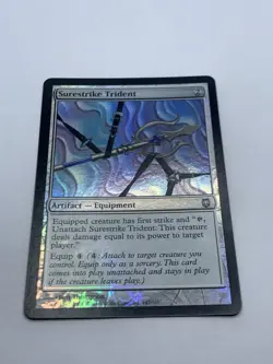Surestrike Trident - Darksteel - MTG - Foil UNC - Magic the Gathering - Image 2