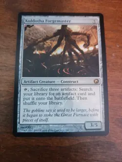 MTG Kuldotha Forgemaster Scars of Mirrodin 169/249 Regular Rare - Image 1