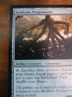 MTG Kuldotha Forgemaster Scars of Mirrodin 169/249 Regular Rare - Image 2