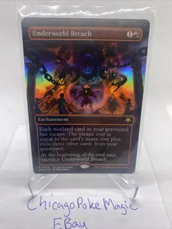MTG Underworld Breach - Foil - Borderless, NM-Mint, English Special Guests - Image 1