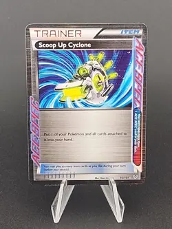 Scoop Up Cyclone 95/101 Holo Rare Ace Spec Black & White Plasma Blast Pokemon G - Image 1