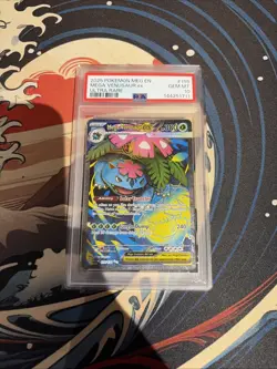 2025 POKEMON MEG EN-MEGA EVOLUTION ULTRA RARE #155 MEGA VENUSAUR EX PSA 10 - Image 1