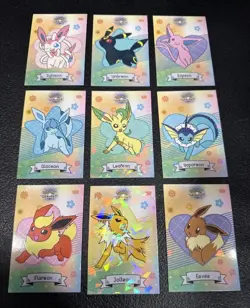 Pokemon Let's Go Eevee Database Peru Lucky Set Eeveelutions Full Set US Seller - Image 1