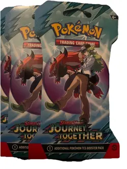 Pokemon TCG - Surging Sparks (SV08) - Sleeved Booster Pack Blister - Lot of 10 - Image 4