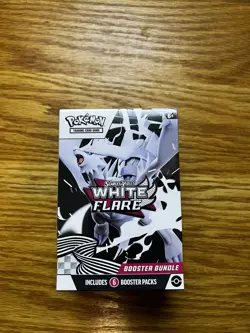 Pokemon Scarlet & Violet White Flare Booster Bundle 6 Packs SEALED - Image 1