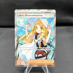 Pokemon tcg Lillie's Determination Me01 Full Art Holo Ultra Rare 169/132 English - Image 1