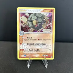 Pokemon Golem 6/92 EX Legend Maker stamped Reverse Holo Rare - Image 1