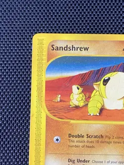 Pokemon TCG Sandshrew Skyridge 92/144 Common Non-Holo LP - Image 2
