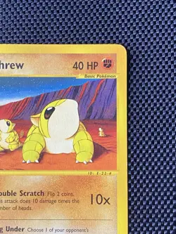 Pokemon TCG Sandshrew Skyridge 92/144 Common Non-Holo LP - Image 3