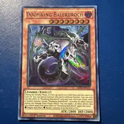 Yugioh Doomking Balerdroch GFP2-EN113 Ultra Rare 1st Ed - Image 1