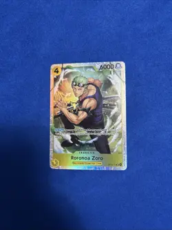 Roronoa Zoro SR OP15-113 ENGLISH ONE PIECE Card Adventure on KAMI’s Island OP15 - Image 1
