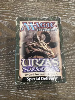Magic The Gathering Urza’s Saga Special Delivery 60 Card Preconstructed Deck VG - Image 1