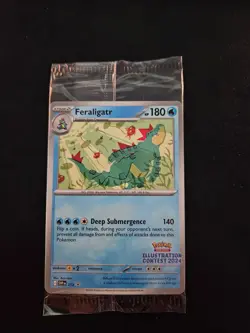 Pokemon TCG Illustration Contest 2024 Promo Cards SEALED (All 3 Promos) - Image 1
