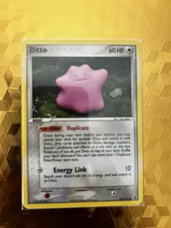 Pokemon TCG Ditto EX Delta Species Non-Holo Card 35/113 NM - Image 1