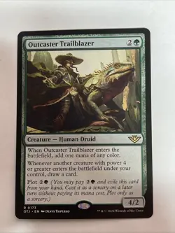 MTG Outcaster Trailblazer - Outlaws of Thunder Junction #173 Rare - Image 1