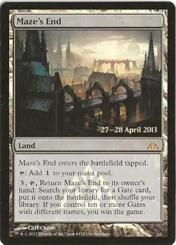 Maze's End Mythic Foil 152/156 MTG Magic: The Gathering - Image 1
