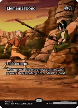 Elemental Bond (Borderless) [TLE - 40] - NM [Normal] TCG MTG - Image 1