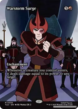 Warstorm Surge (Borderless) [TLE - 38] - NM [Foil] TCG MTG - Image 1