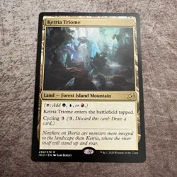 Ketria Triome - Ikoria:Lair of Behemoths - MTG Magic the Gathering - LP - Image 1