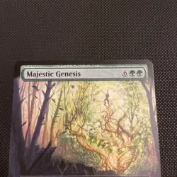 Majestic Genesis (Extended Art) Commander Legends: Battle for Baldur's Gate MTG - Image 2