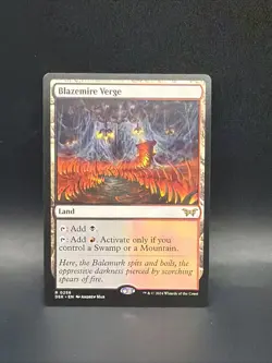 Blazemire Verge 256 Duskmourn: House of Horror MTG - Image 1