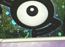 Pokemon Unown S S/28 EX Unseen Forces Rare Swirl Holo Card - Image 3