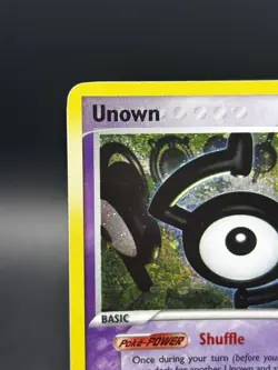 Pokemon Unown S S/28 EX Unseen Forces Rare Swirl Holo Card - Image 5