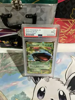 Pokemon Venusaur-EX Evolutions 1/108 Holo Holo Rare EX Psa9 - Image 1