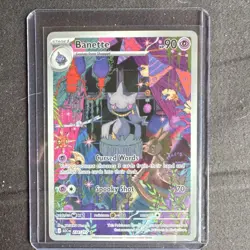 Pokemon Banette Full Art Holo Stage 1 Card 234/217 70 Attack 90 HP 2024 - Image 1