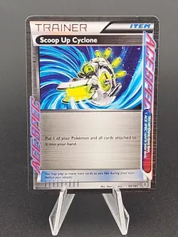 Scoop Up Cyclone 95/101 Holo Rare Ace Spec Black & White Plasma Blast Pokemon J - Image 1