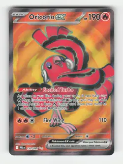Oricorio ex - 110/094 ME02: Phantasmal Flames (PFL) 110/094 Holofoil Ultra Ra... - Image 1