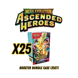 *PRESALE* Pokemon Ascended Heroes Booster Bundle CASE release date 4/28 - Image 1