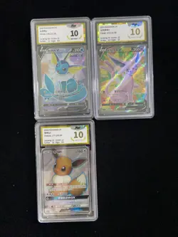 2024 Pokemon S-CHN CS4aC 145/132 SR Espeon V Eevee GX PGS 10 Pristine Lot*3 LU57 - Image 1