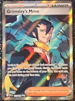 Pokemon TCG Grimsley's Move 120/094 Ultra Rare Phantasmal Flames 2025 NM - Image 2
