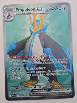 Pokemon TCG Empoleon ex Ultra Rare Phantasmal Flames 114/094 2025 NM - Image 2