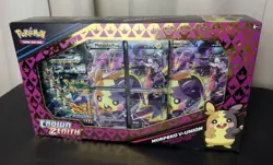Pokemon TCG Crown Zenith Morpeko V-Union Premium Playmat Collection Box - Image 1