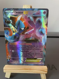 2016 POKEMON DEOXYS EX HOLO TEAM PLASMA IN PACKET FRESH CONDITION. - Image 1