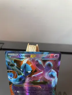 2016 POKEMON DEOXYS EX HOLO TEAM PLASMA IN PACKET FRESH CONDITION. - Image 4