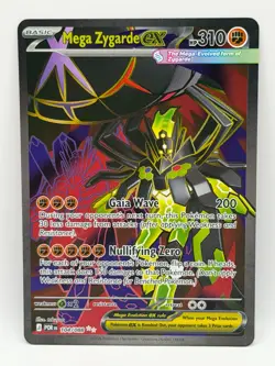Mega Zygarde ex 104/088 Perfect Order NM Ultra Rare Holo Pokemon TCG - Image 1