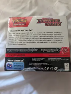 Pokemon Destined Rivals Booster Box Sealed - Image 2