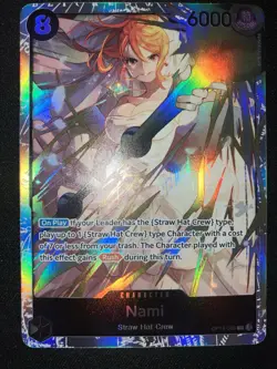 One Piece TCG Nami (OP15-086) SR Adventure on KAMI’s Island English NM - Image 1