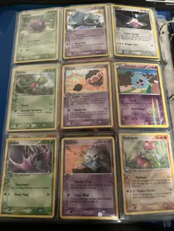 Pokemon Card Binder 75 EX 2003-2006+ 2008-2016 Holos & 50 Commons Vintage Lot HP - Image 4