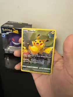 Pokemon Pikachu GG30/GG70 Crown Zenith Galarian Gallery Ultra Rare Holo Card - Image 3