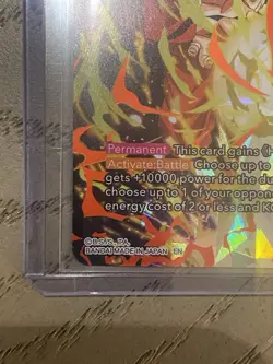 Heroic Strike BT8-133 NHR Holo Full Art Dragon Ball Super Card Game Bandai - Image 4