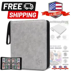 Card Binder 720 Pokets, 9-Pocket Trading Card Binder with Sleeves and Zipper ... - Image 1